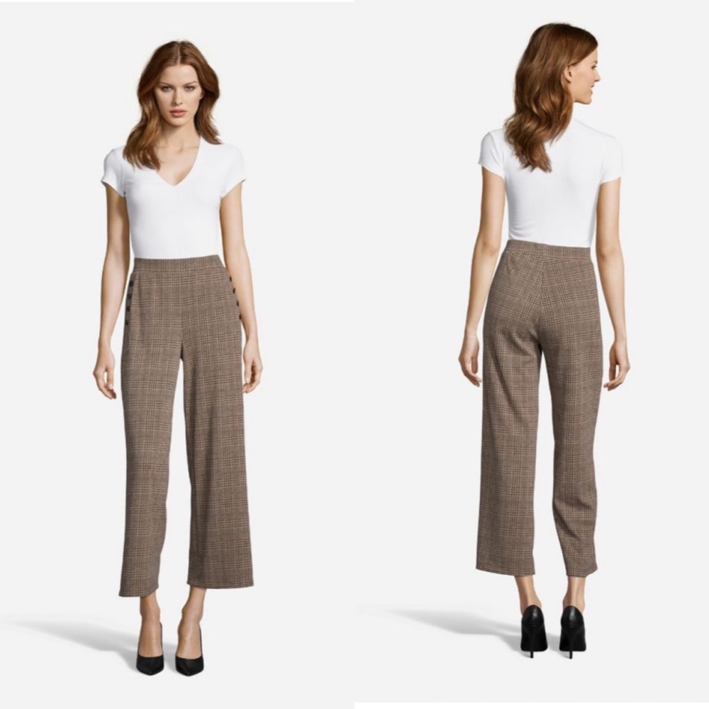 ✨JohnPaulRichard✨Menswear Plaid Wide Leg Pants🌹